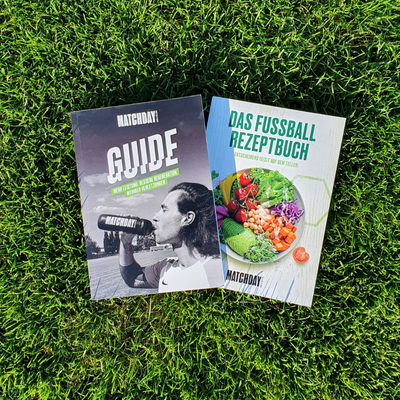 Fussball Ernährungsguide & Rezeptbuch